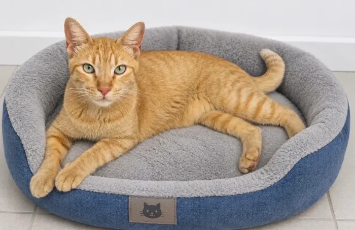 Gato laranja adoção responsável 