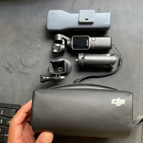 Camera Estabilizada FeiyuTech Semi Nova concorrente da Dji Osmo Pocket 3 Pro Combo Creator