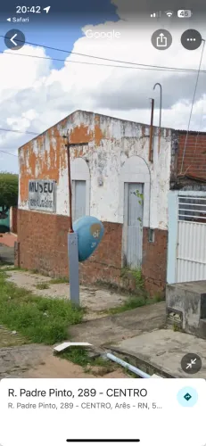 Vendo terreno no centro de Arez Rn 