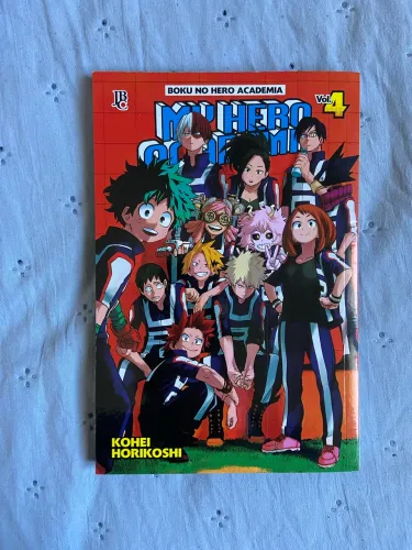 mangá Volume 4 My Hero Academia: Boku no Hero Academia