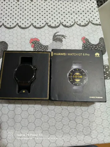 Huawei Watch GT6 Pró 46mm Black zero no Itaim Paulista ou Ferraz de Vasconcelos em SP