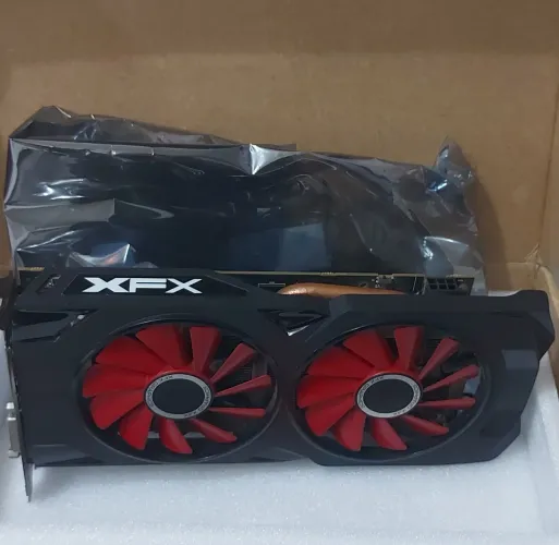 Placa de vídeo rx 570 4gb XFX Top! Não é 550 560 580 gtx 1660 6gb