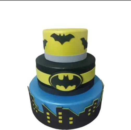 Maquete Bolo do Batman
