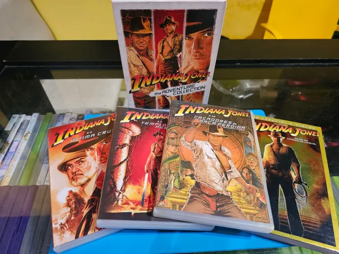 Coleção indiana jones DVD