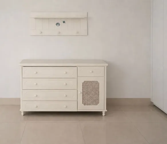 Cômoda branca