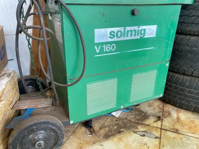 máquina de solda mig