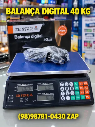 Vendo Balanças Digitais 40Kg | Fazemos Entrega Garantia