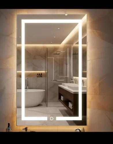 Espelho led 3 cores