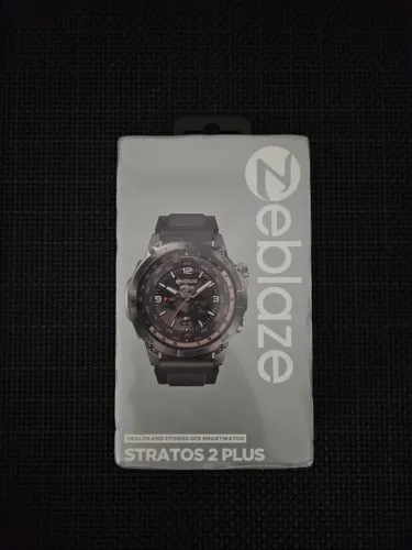 Smartwatch Zeblaze Stratos 2 Plus GPS Tela amoled novo lacrado