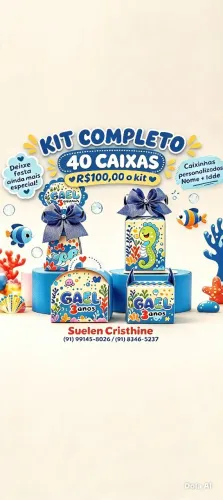 Personalizados para aniversário