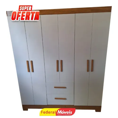 Guarda Roupa 6 Portas em Oferta Imperdível