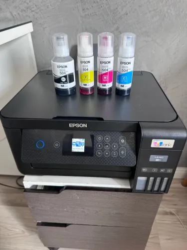 Impressora Multifuncional L4260 Ecotank Duplex Epson (ipl01) Wi-Fi Cor Preto