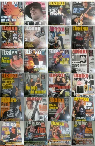 Coleção 87  Revistas Cover Baixo 