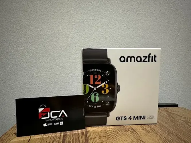 SmartWatch Amazfit Gts 4 Mini New Graphite Black - Novo e Lacrado - Pronta Entrega!