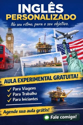 Aprenda Inglês de forma personalizada e no seu ritmo!
