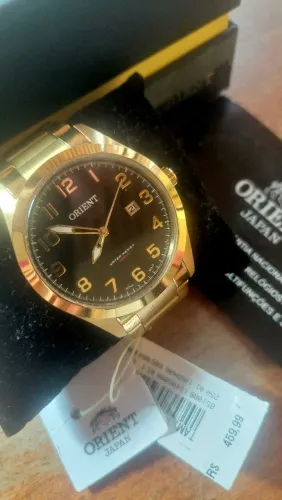LINDO RELÓGIO ORIENT JAPAN ORIGINAL DOURADO 