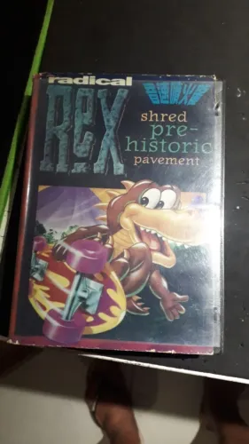 Radical Rex Mega Drive com CX de locadora