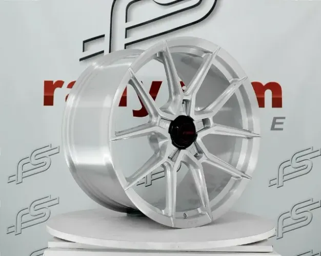 Jogo de Roda Raw Wheels Aço Escovado BLANK - 20x8,5 e 20x11 Offset 25/40 e 30/45 (Nv)Roda 
