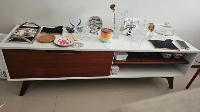 Rack para TV, 160 x 40 x 50 cm, da Tok Stok