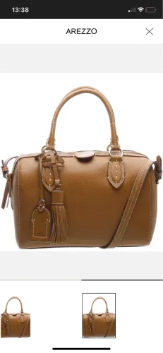 Bolsa de Couro Arezzo original 