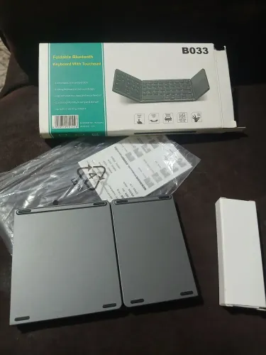 Teclado dobrável Bluetooth