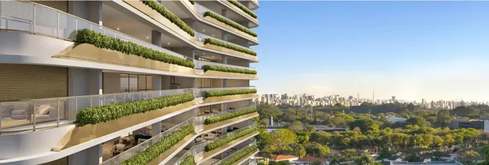 Apartamento alto padrão à venda no Condomínio SAFFIRE Elie Saab em Moema em São Paulo - SP