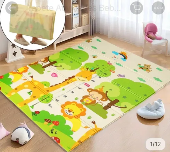 Tapete de atividades 180x150 infantil