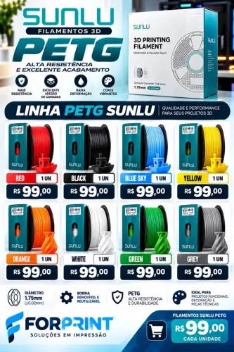 Filamento PETG sun lu