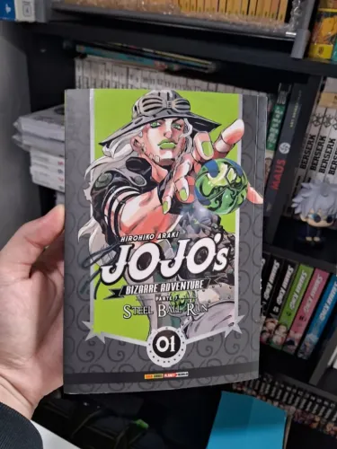 Jojo Part 7 Steel Ball Run Vol 1 + Marca pagina oficial