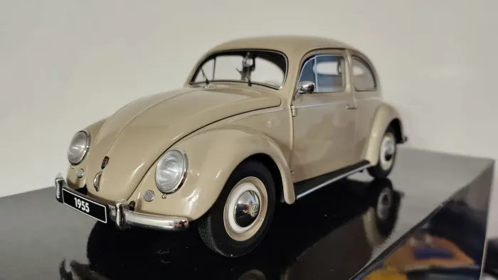 Volkswagen Beetle Limousine 1955 Autoart 1/18 Auto Art Fusca