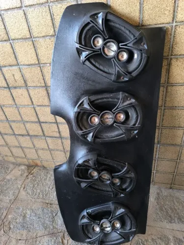 Tapão com 6x9 Bravox