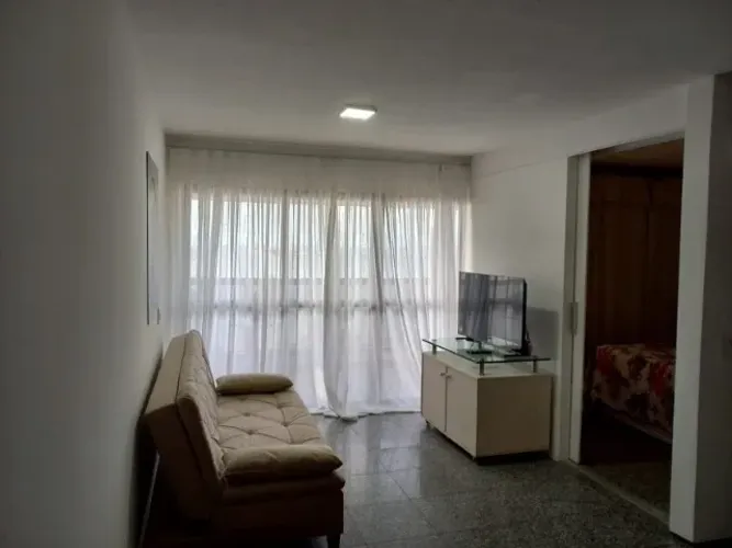 VISTA MAR, DIRETO COM PROPRIETARIO, MOBILIADO, 1 QUARTO, GARAGEM ROOM SERVICE.