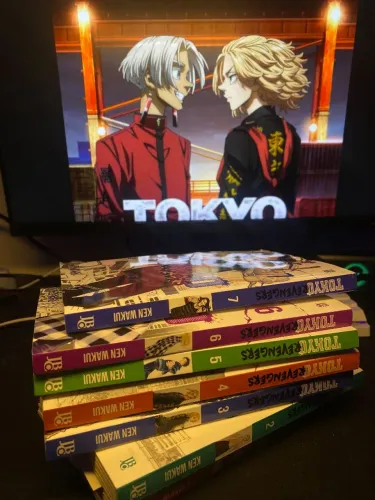 Coleção manga de Tokyo Revengers volume 1 a 7