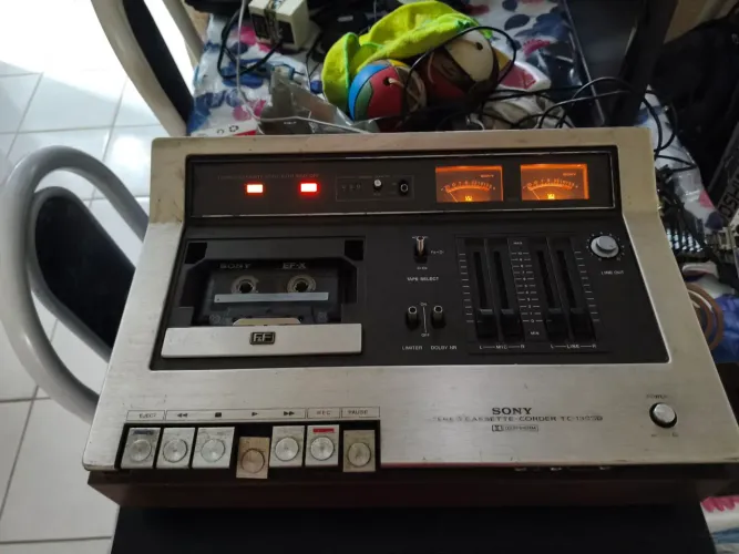 TAPE DECK SONY MODELO TC 138 SD(FERRITE)