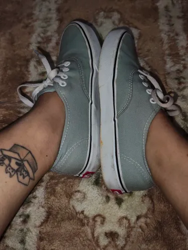 Tênis vans verde claro