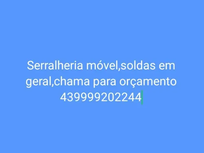 Soldas e fabricação em geral 