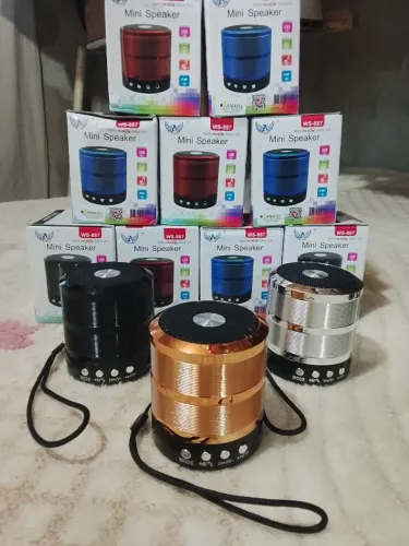 Caixa de Som Bluetooth Mini Speaker - compacta e completa