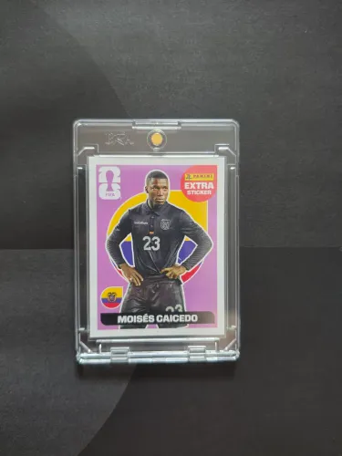 Figurinha Legend Extra Sticker Moisés Caicedo Lilás