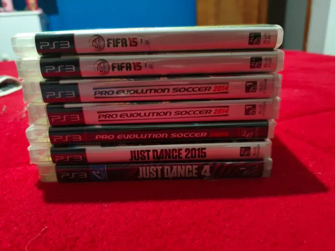 Jogos de Playstation 3 lacarados