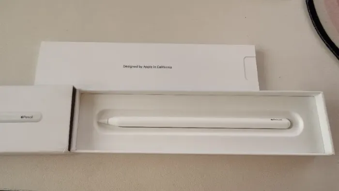 Caneta Apple Pencil 2ª Geração para iPad - Praticamente Nova, Caixa e NF