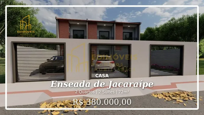 Enseada Jacaraípe: Duplex Pronto para Morar com 2 Suítes e Lavabo!