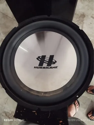 Caixa de subwoofer grave
