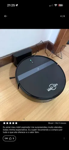 Robô aspirador 3 em 1