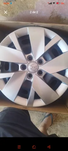4 Roda de ferro Volkswagen pra polo , Fox, golf, SpaceFox aro 15
