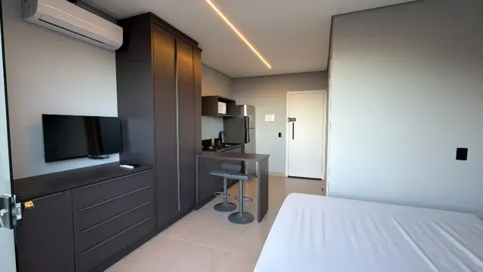 Loft com vista para o mar