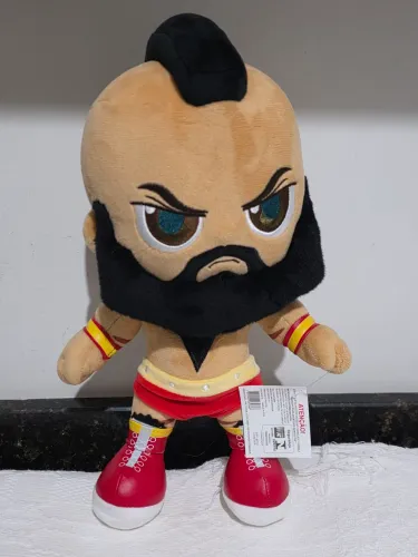 Pelúcia Antialérgica 30 cm Street Fighter oficial Zangief