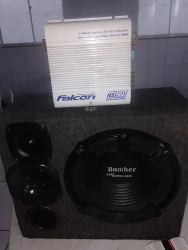 CAIXA,TRIO+TUITA, CORNETA, CELENIUM ORIGINAL+MÓDULO FALCON,960 HS 960 WATSS