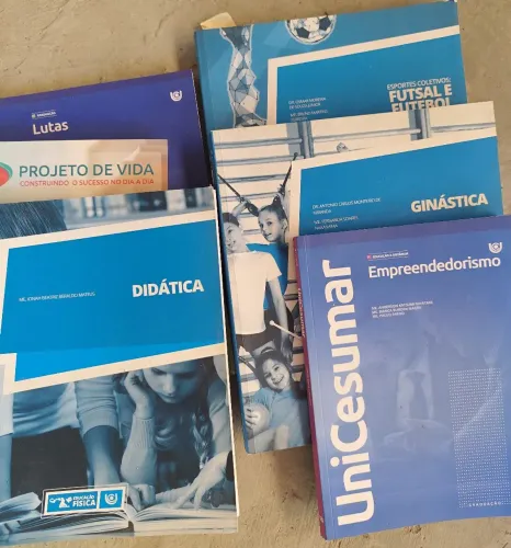 Livro de educação física da Unicesumar