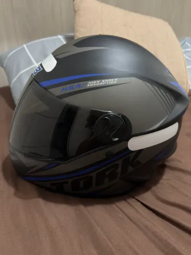 Capacete para moto marca tork novo