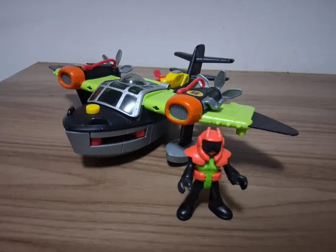 Imaginext avião escorpião dos ventos